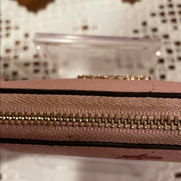 Coach Pink Butterfly Motif Wallet - Picture 4 of 6